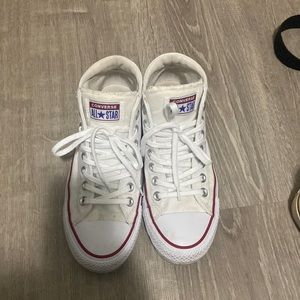White high top converse